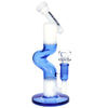 Pulsar Two-Tone U-Bend Tube Glass Water Pipe - 9.5" / 14mm F, BDD Wholesale