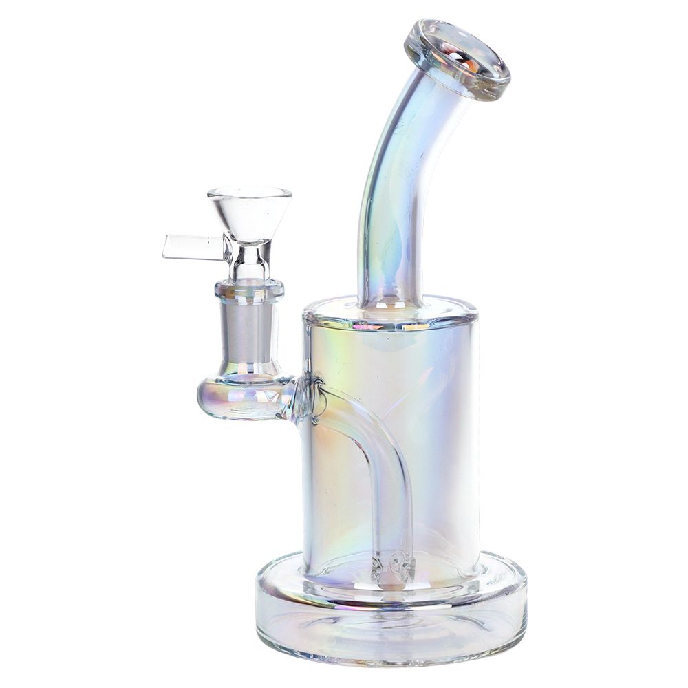 3CT BUNDLE - SeshGear Electroplated Glass Rig - 7" / 14mm F / Assorted Colors, BDD Wholesale