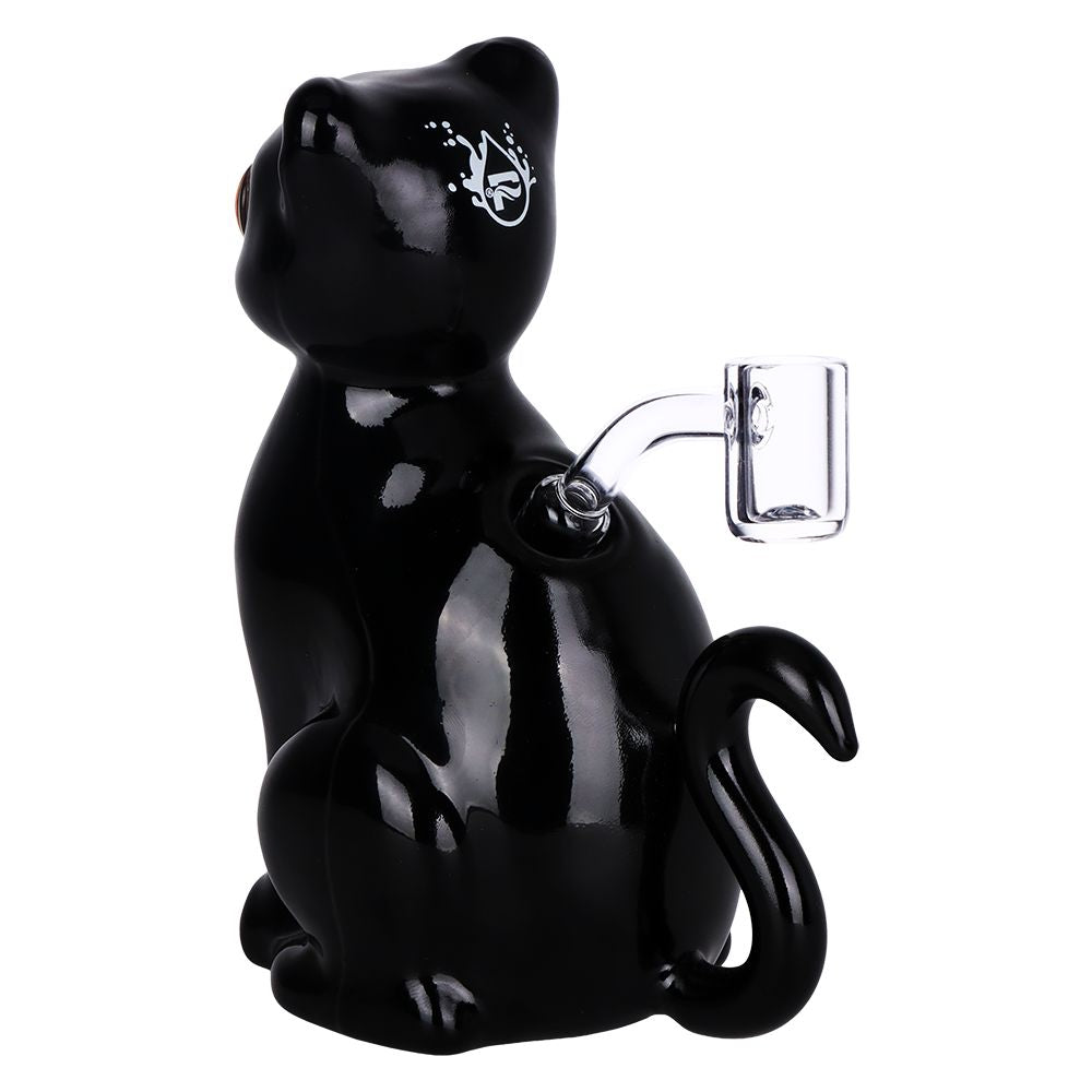 2CT BUNDLE - Pulsar Black Cat Glass Dab Rig - 6.25" / 14mm F, BDD Wholesale