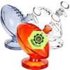 3CT BUNDLE - SeshGear Foot Ballers Glass Water Pipe - 4.5" / 14mm F / Clear, Amber, Smoke, BDD Wholesale