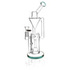 Pulsar Thinker Gravity Recycler Water Pipe - 11" / 14mm F / Colors Vary, BDD Wholesale