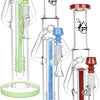 Pulsar Deep Pocket Tube Recycler Water Pipe | 16" | 14mm F, BDD Wholesale