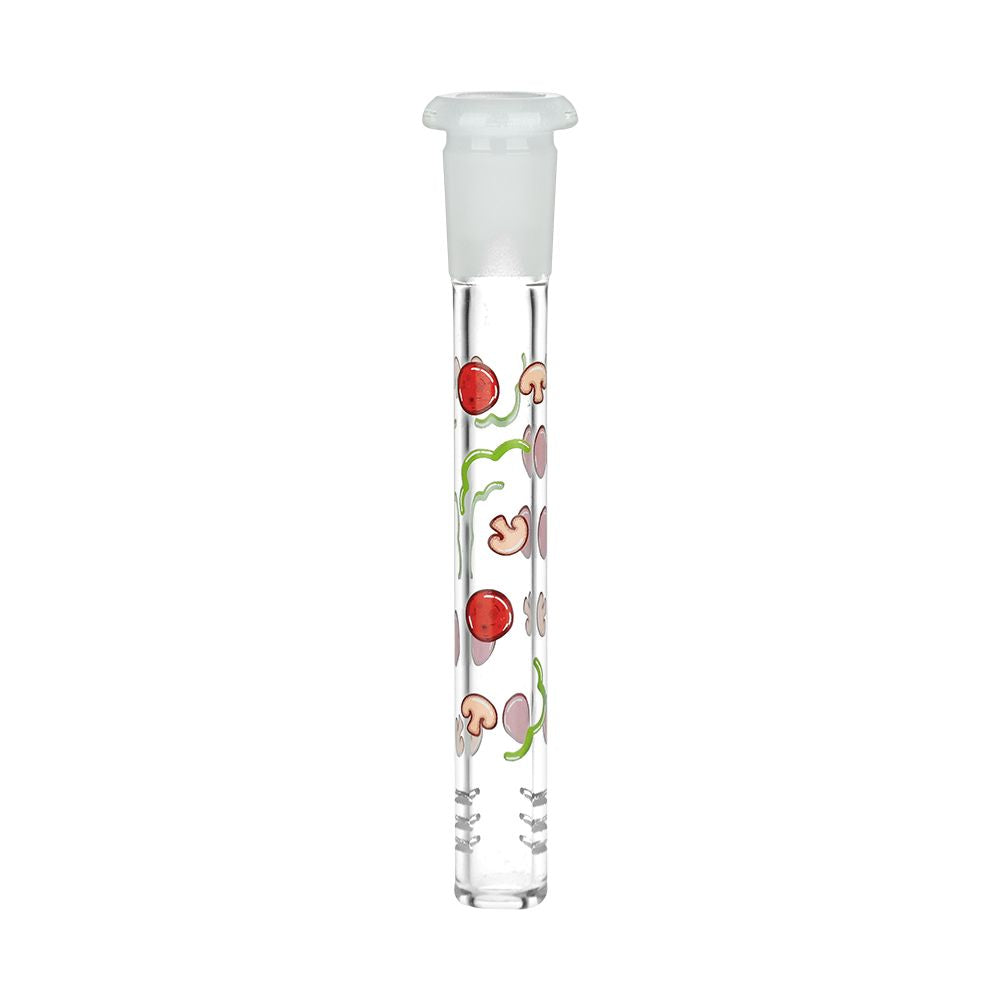Pulsar Pizza Design Series Glass Beaker Water Pipe - 7.75" / 14mm F, BDD Wholesale
