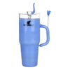 Pulsar Stonely Cup Glass Water Pipe | 8.5" | 14mm F, BDD Wholesale