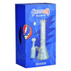 Grateful Dead x Pulsar Bolts And Skellies Glass Beaker Water Pipe Set | 13.75" | 14mm F, BDD Wholesale