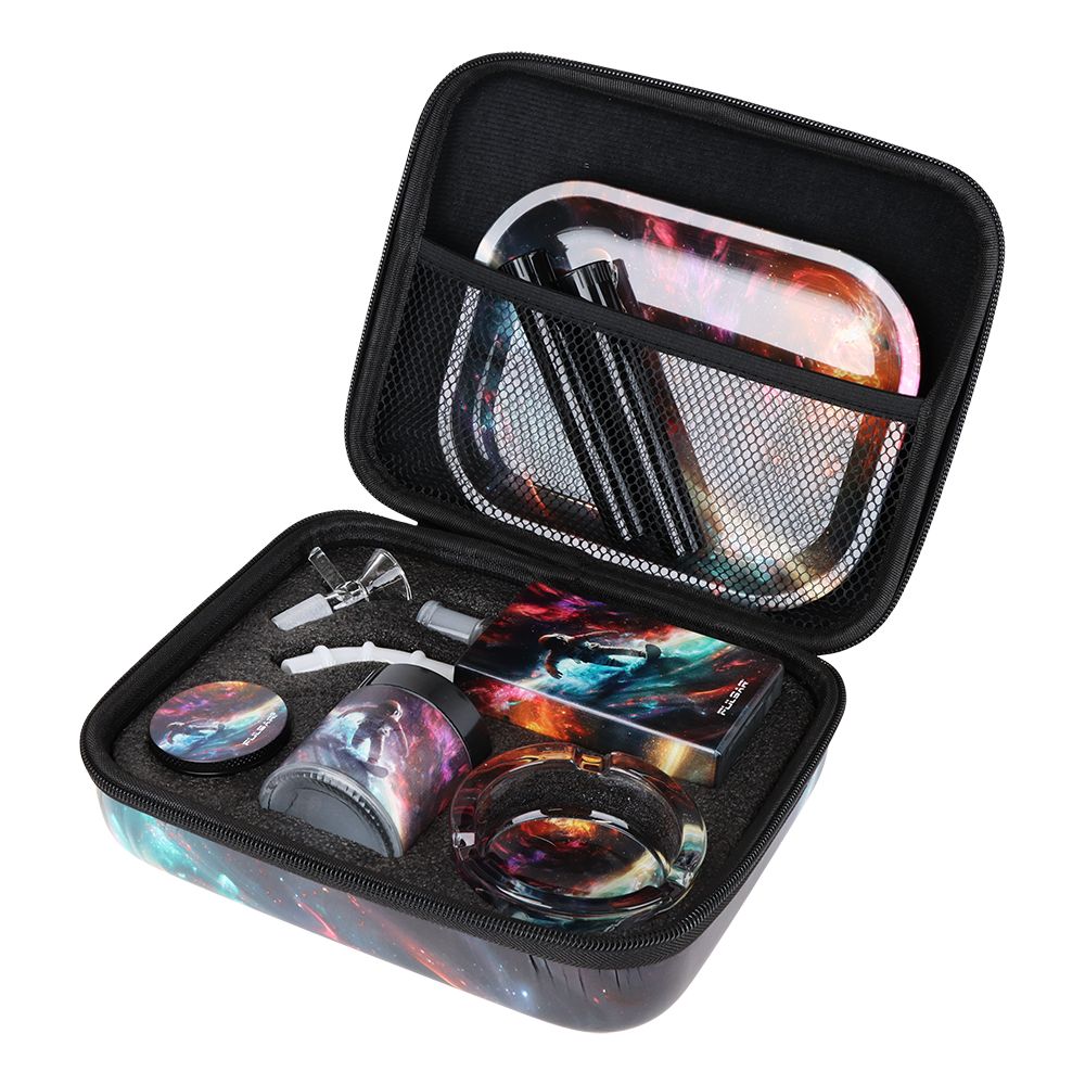Pulsar Design Series Juicebox Water Pipe Smoker's Travel Kit, BDD Wholesale