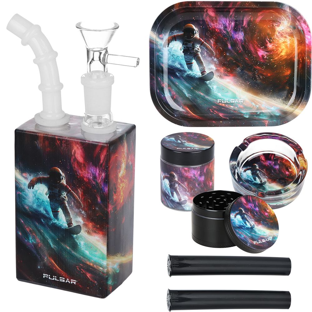 Pulsar Design Series Juicebox Water Pipe Smoker's Travel Kit, BDD Wholesale