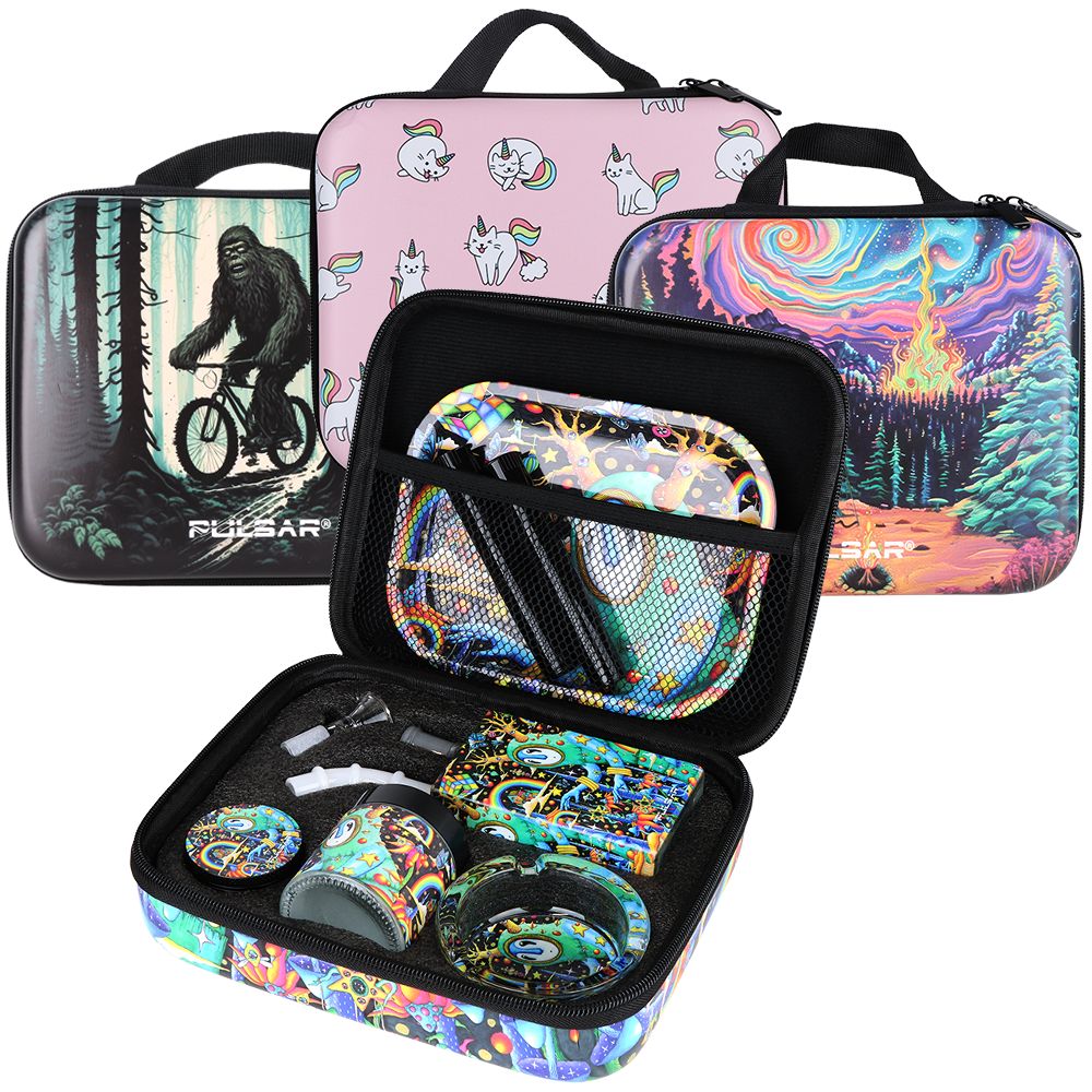 Pulsar Design Series Juicebox Water Pipe Smoker's Travel Kit, BDD Wholesale