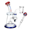 Grateful Dead x Pulsar Lightning Bell Dab Rig Set - 7.5" / 14mm F, BDD Wholesale