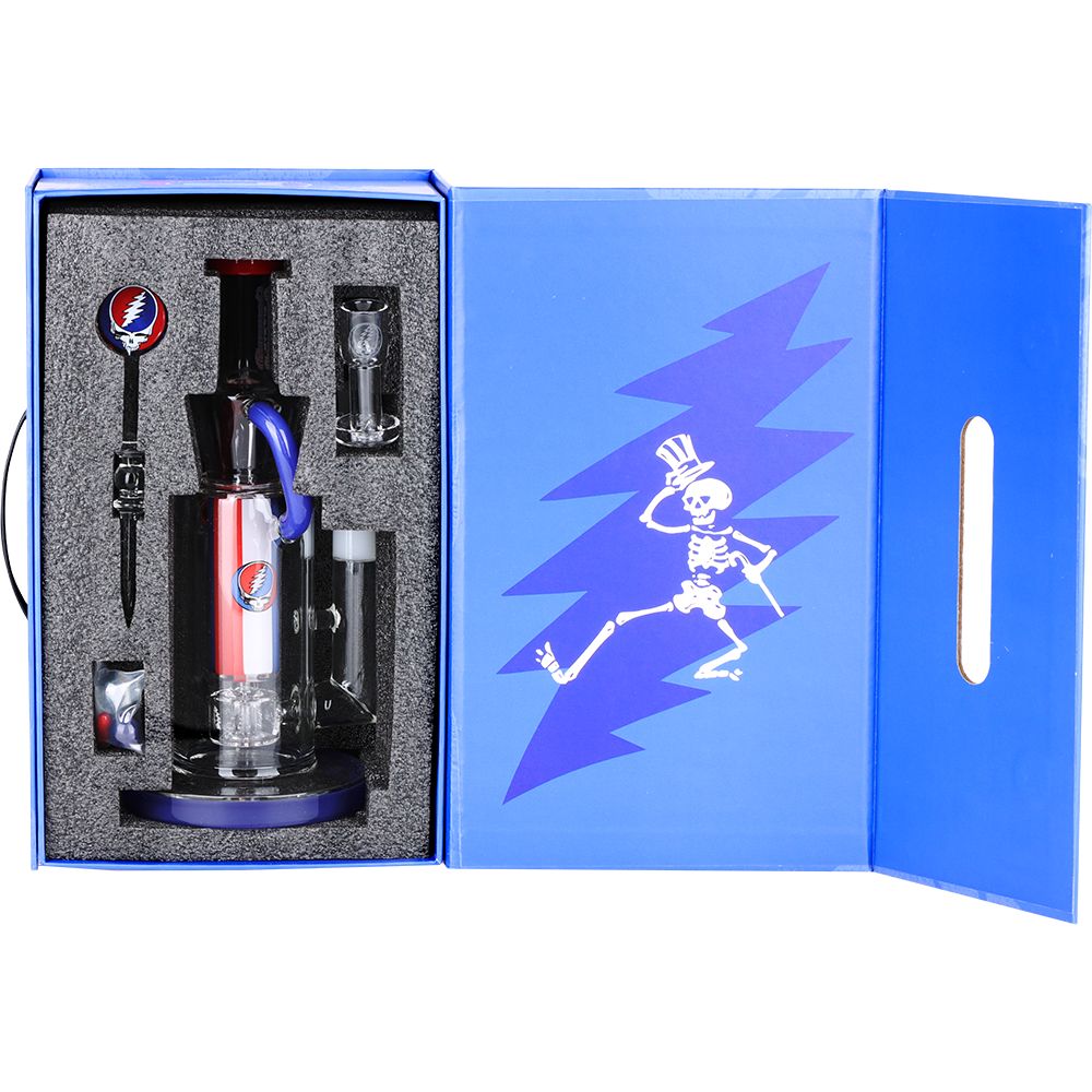 Grateful Dead x Pulsar Cascade Waterfall Recycler Rig Set - 9" / 14mm F, BDD Wholesale