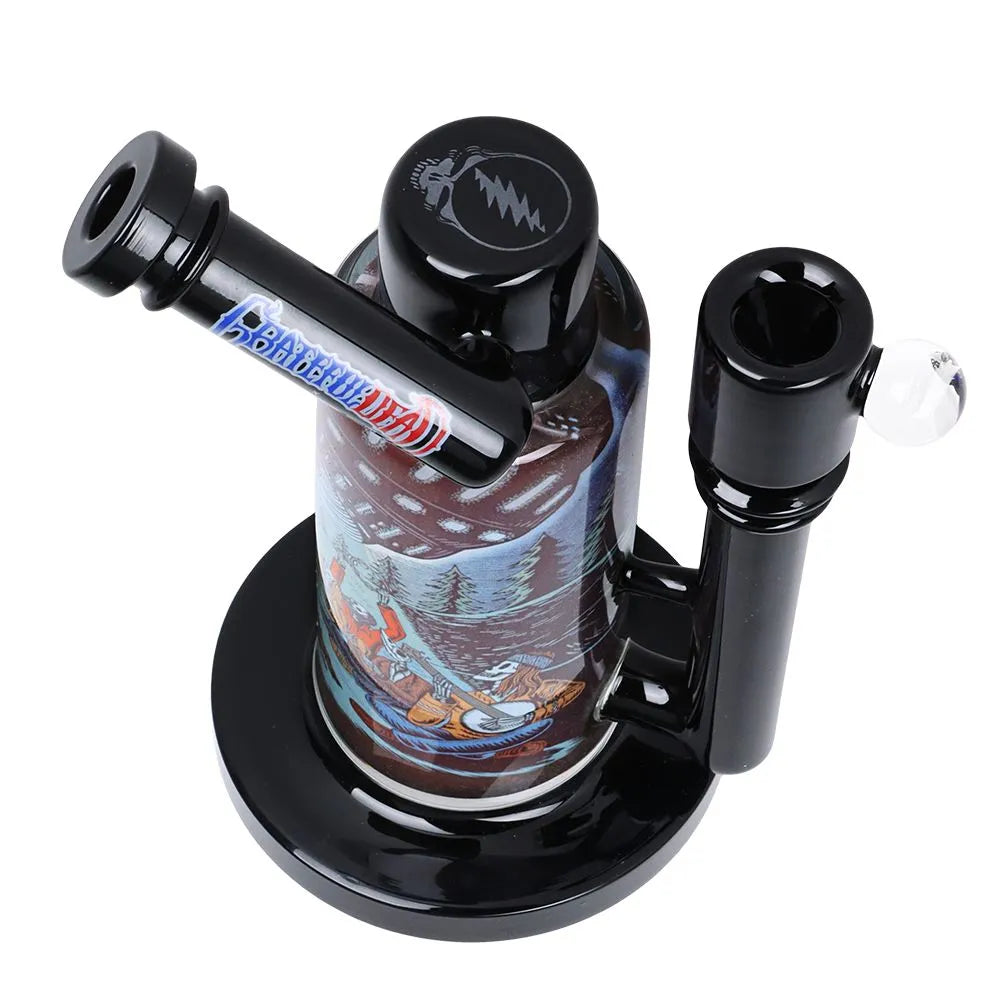 Grateful Dead x Pulsar Inside Print Water Pipe - 8.5" / 14mm F / UFO Jam, BDD Wholesale