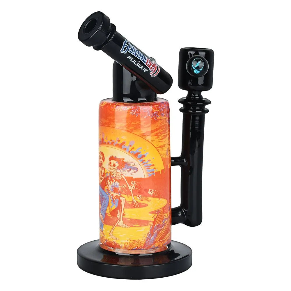 Grateful Dead x Pulsar Inside Print Water Pipe - 8.5" / 14mm F / Sunset Dance, BDD Wholesale