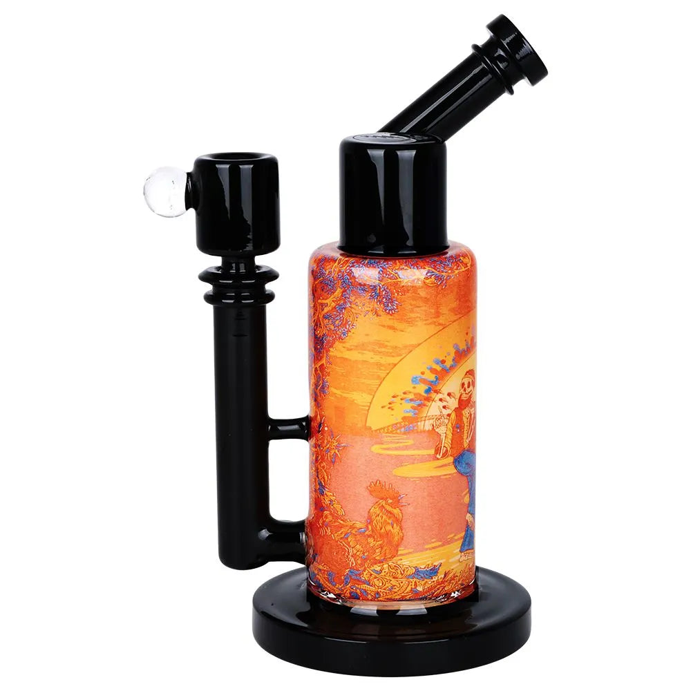 Grateful Dead x Pulsar Inside Print Water Pipe - 8.5" / 14mm F / Sunset Dance, BDD Wholesale