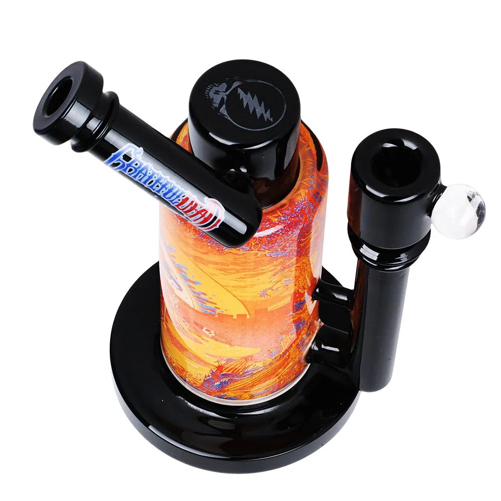 Grateful Dead x Pulsar Inside Print Water Pipe - 8.5" / 14mm F / Sunset Dance, BDD Wholesale