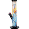 The Grateful Dead x Pulsar Inside Print Straight Tube Glass Water Pipe | 11.25" | 14mm F, BDD Wholesale