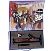 The Grateful Dead x Pulsar Inside Print Straight Tube Glass Water Pipe | 11.25" | 14mm F, BDD Wholesale