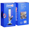 The Grateful Dead x Pulsar Inside Print Straight Tube Glass Water Pipe | 11.25" | 14mm F, BDD Wholesale