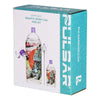 Pulsar Graffiti Series Spray Paint Glass Water Pipe Set / 7.5" / 14mm F, BDD Wholesale