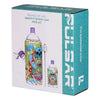 Pulsar Graffiti Series Spray Paint Glass Water Pipe Set / 7.5" / 14mm F, BDD Wholesale