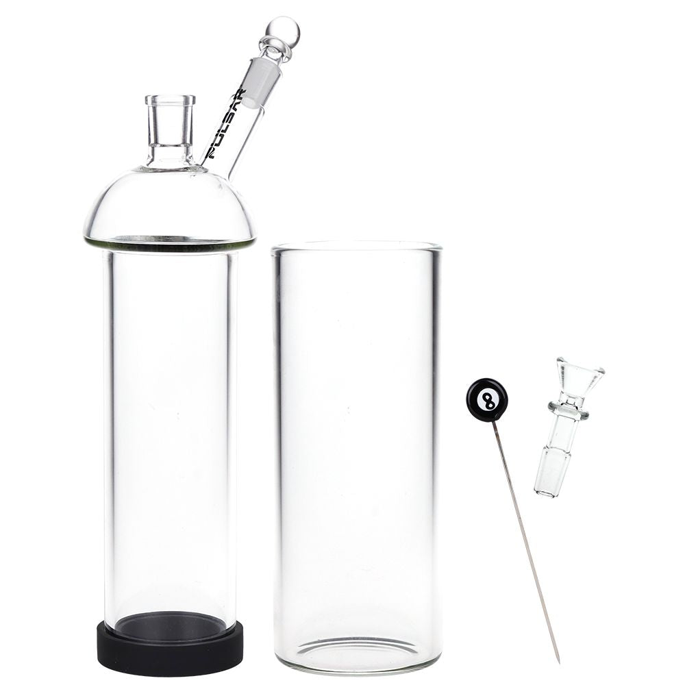 Pulsar Glass Gravity Water Pipe - 12" / 14mm F, BDD Wholesale