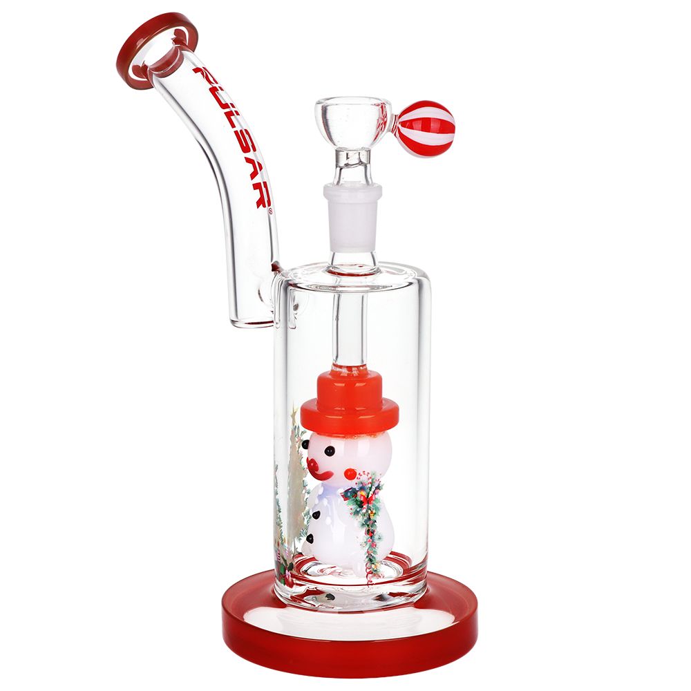 Pulsar Frosty Fella Glass Water Pipe | 10" | 14mm F, BDD Wholesale