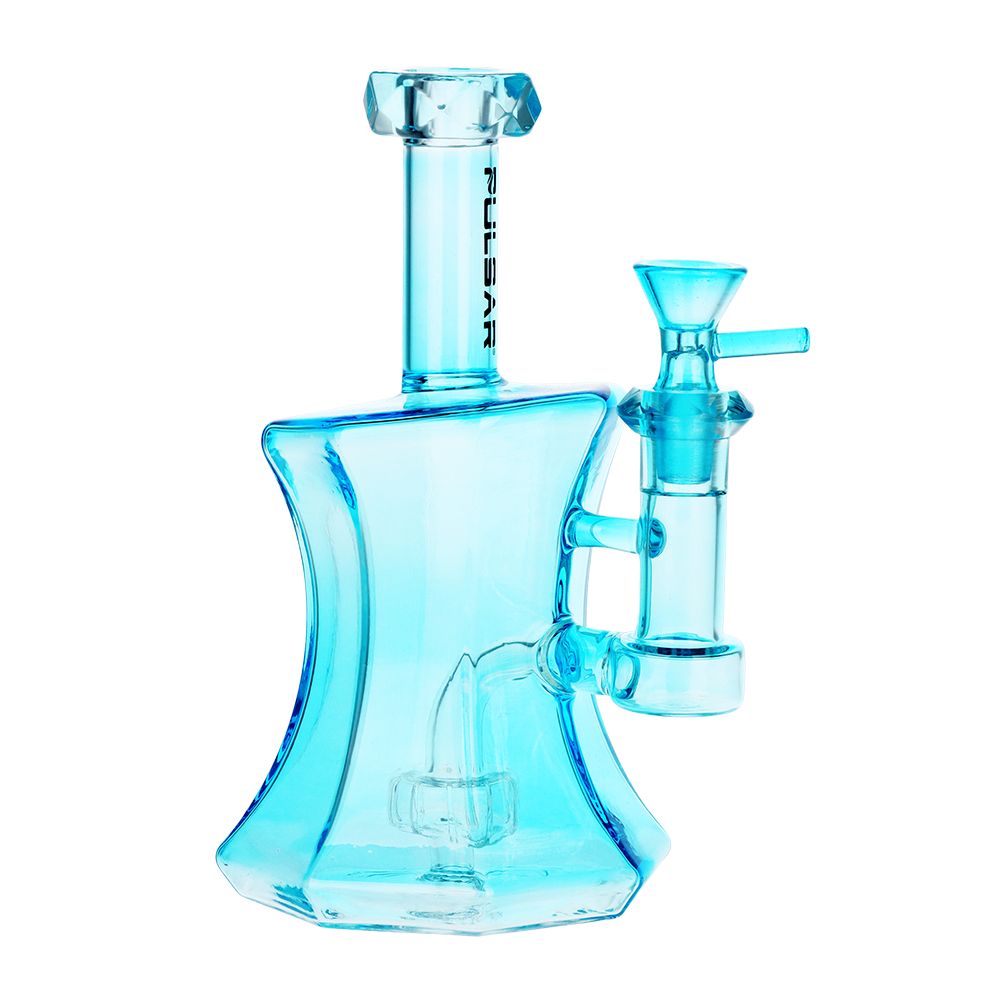 Pulsar Drippy Diamonds Glass Water Pipe | 7.5" | 14mm F, BDD Wholesale
