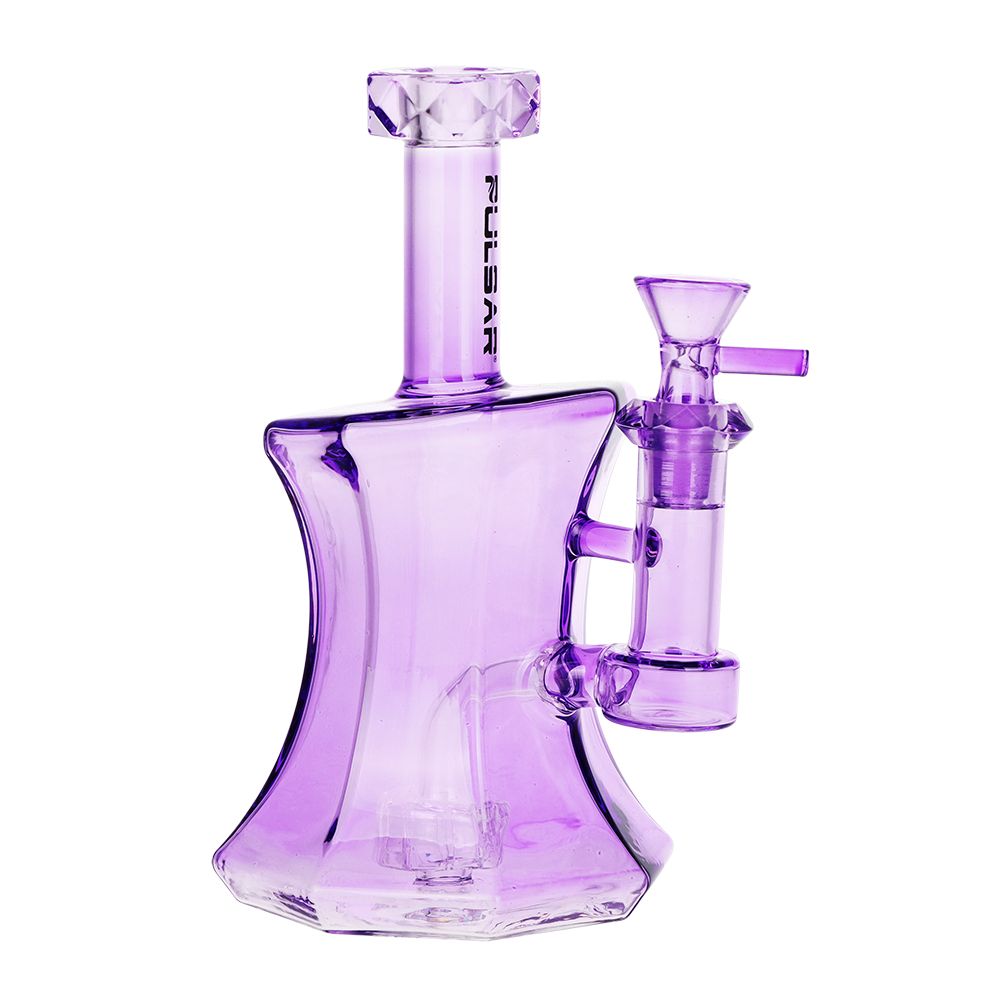 Pulsar Drippy Diamonds Glass Water Pipe | 7.5" | 14mm F, BDD Wholesale
