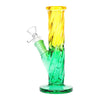 SeshGear Twist Ombre Straight Tube Glass Water Pipe | 7.75" | 14mm F, BDD Wholesale