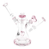 Pulsar Date Night: Part 2 Dual Neck Glass Water Pipe | 8.5" | 14mm F, BDD Wholesale