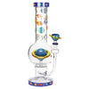 Pulsar Rings of Saturn Bubble Base Glass Water Pipe - 12.75" / 14mm F, BDD Wholesale