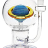 Pulsar Rings of Saturn Bubble Base Glass Water Pipe - 12.75" / 14mm F, BDD Wholesale