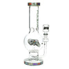 Pulsar Game Time Bubble Base Glass Water Pipe - 12.5" / 14mm F, BDD Wholesale