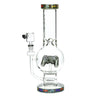 Pulsar Game Time Bubble Base Glass Water Pipe - 12.5" / 14mm F, BDD Wholesale