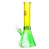 SeshGear Prismatic Bliss Ombre Glass Water Pipe | 10" | 14mm F, BDD Wholesale