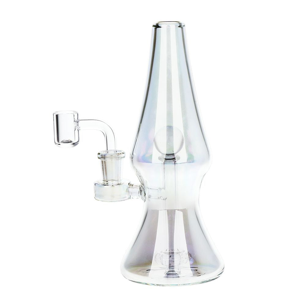 SeshGear Lava Lamp Electroplated Ombre Glass Dab Rig - 8" / 14mm F, BDD Wholesale