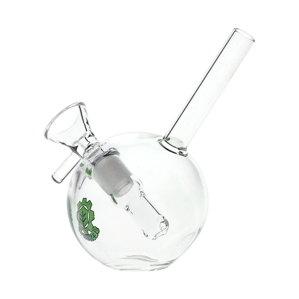 SeshGear Round Ball Glass Water Pipe - 4.5" / 14mm F / Colors Vary, BDD Wholesale