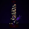 Pulsar Branching Hearts Glow in Dark Beaker Glass Water Pipe - 10" / 14mm F, BDD Wholesale