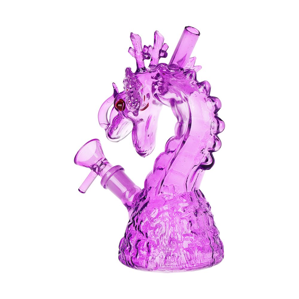 SeshGear Rising Dragon Glass Water Pipe | 6.75" | 14mm F, BDD Wholesale