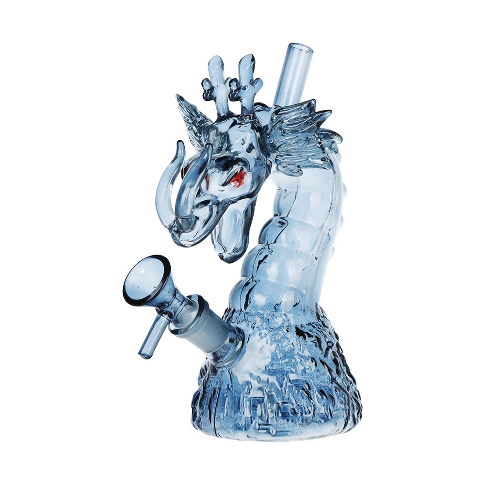 SeshGear Rising Dragon Glass Water Pipe | 6.75" | 14mm F, BDD Wholesale