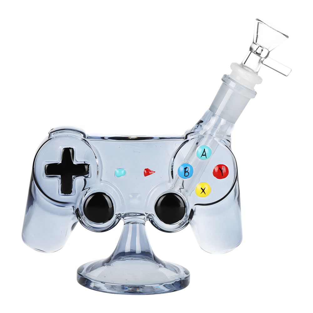 SeshGear Game Controller Glass Water Pipe - 5.5" / 14mm F, BDD Wholesale