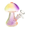 SeshGear Electroplated Mushroom Glass Bubbler - 4.75" / 14mm F, BDD Wholesale