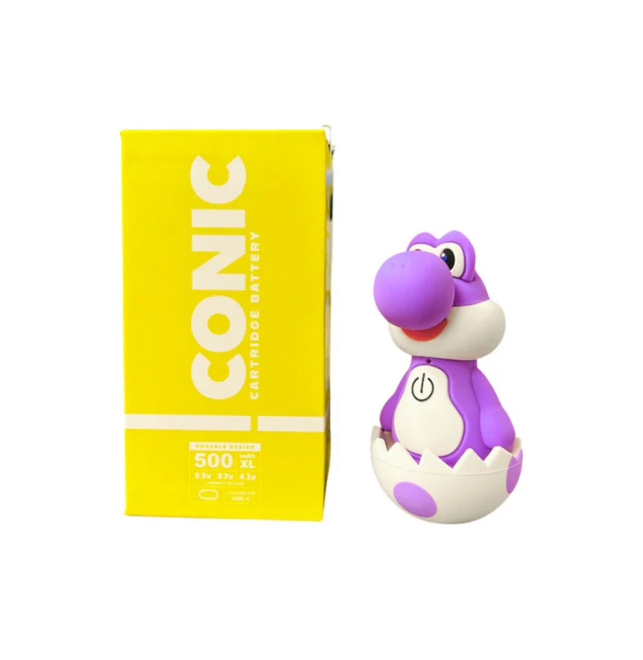 Iconic Cartridge Battery Cartoon Character - Baby Dino
