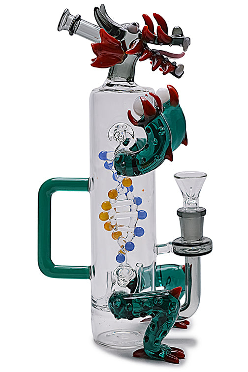 Dragon DNA Perc Glass Water Pipe