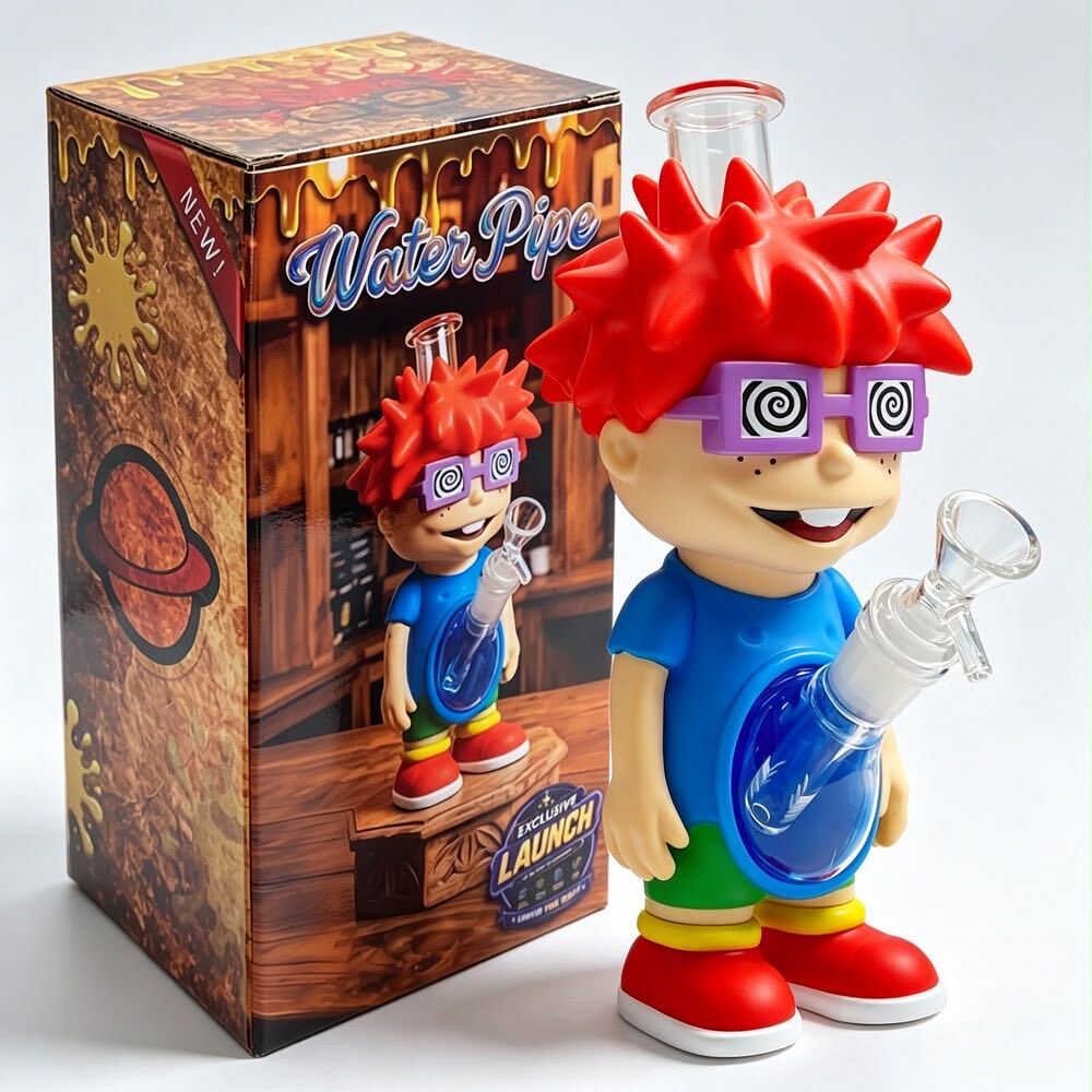 Glass Water Pipe - Spiral Specs