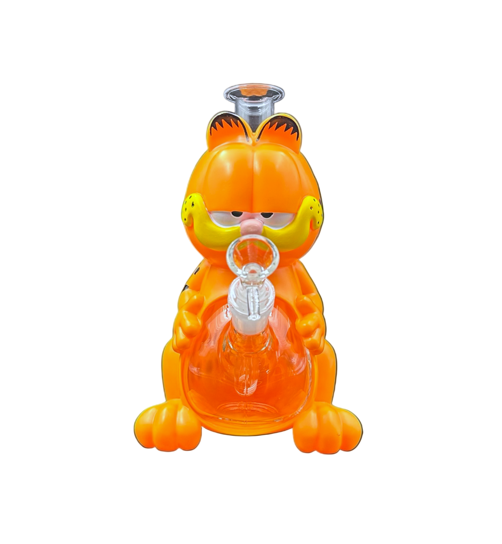 Glass Water Pipe - Fat Cat (8.5")