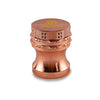 Shredder 4-Piece Metal Herb & Spice Grinder – Rose Gold Curvy (2)