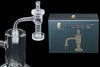 Space King Fully Fused Engraved Terp Slurper (Black / Gold)