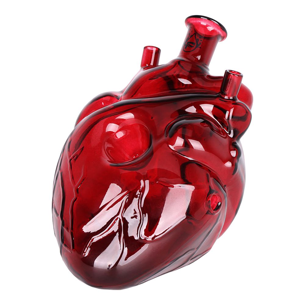 Pulsar Be Still My Heart Glass Hand Pipe | 5.3", BDD Wholesale