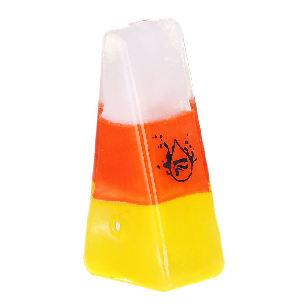 Pulsar Kandy Korn Glass Hand Pipe - 3.9", BDD Wholesale