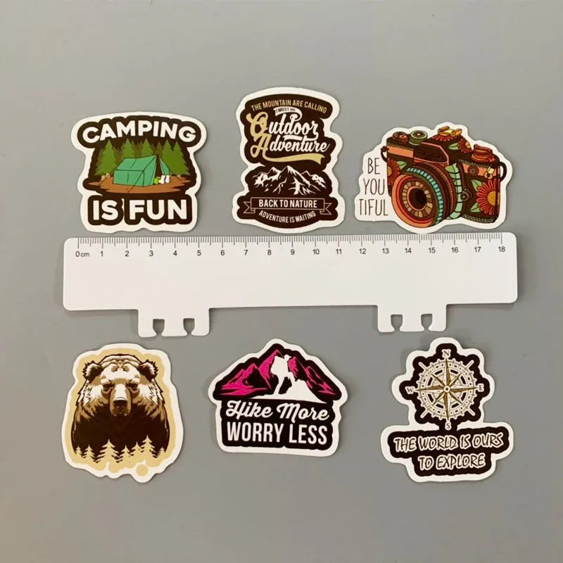 Adventure Stickers size (pack of 100)
